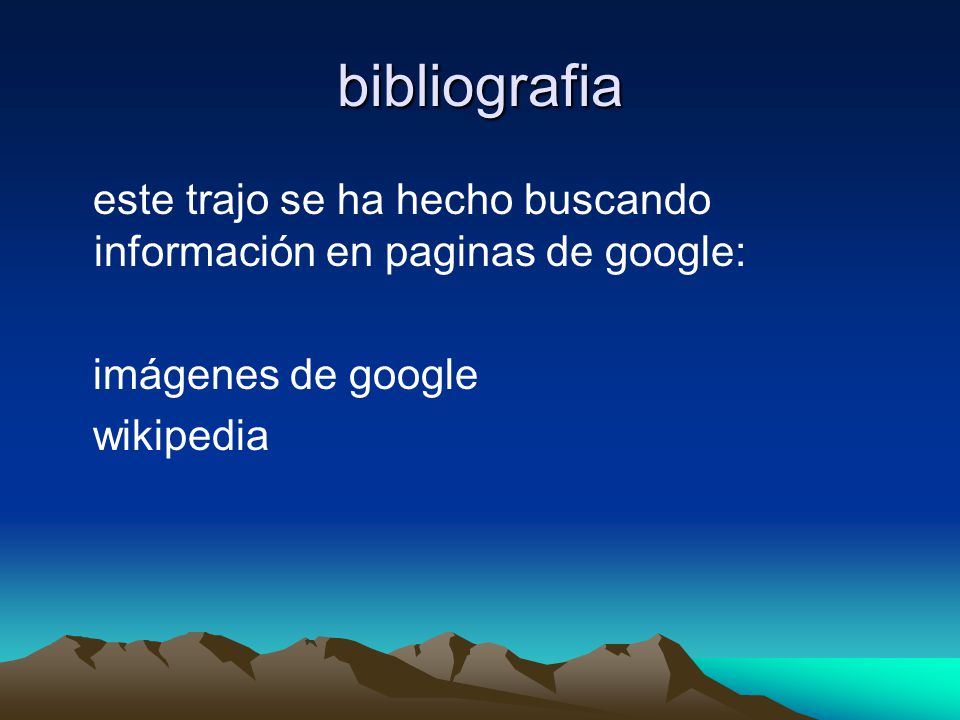 bibliografia este trajo se ha hecho buscando información en paginas de google: imágenes de google.