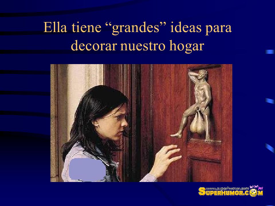Ella tiene grandes ideas para decorar nuestro hogar