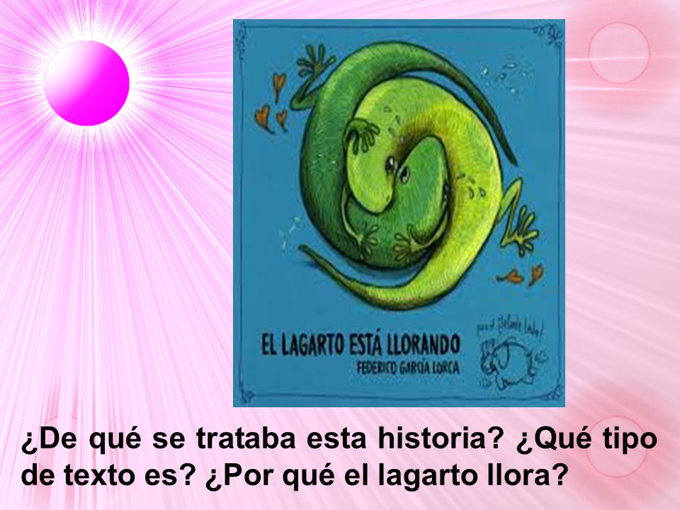 ¿De qué se trataba esta historia. ¿Qué tipo de texto es