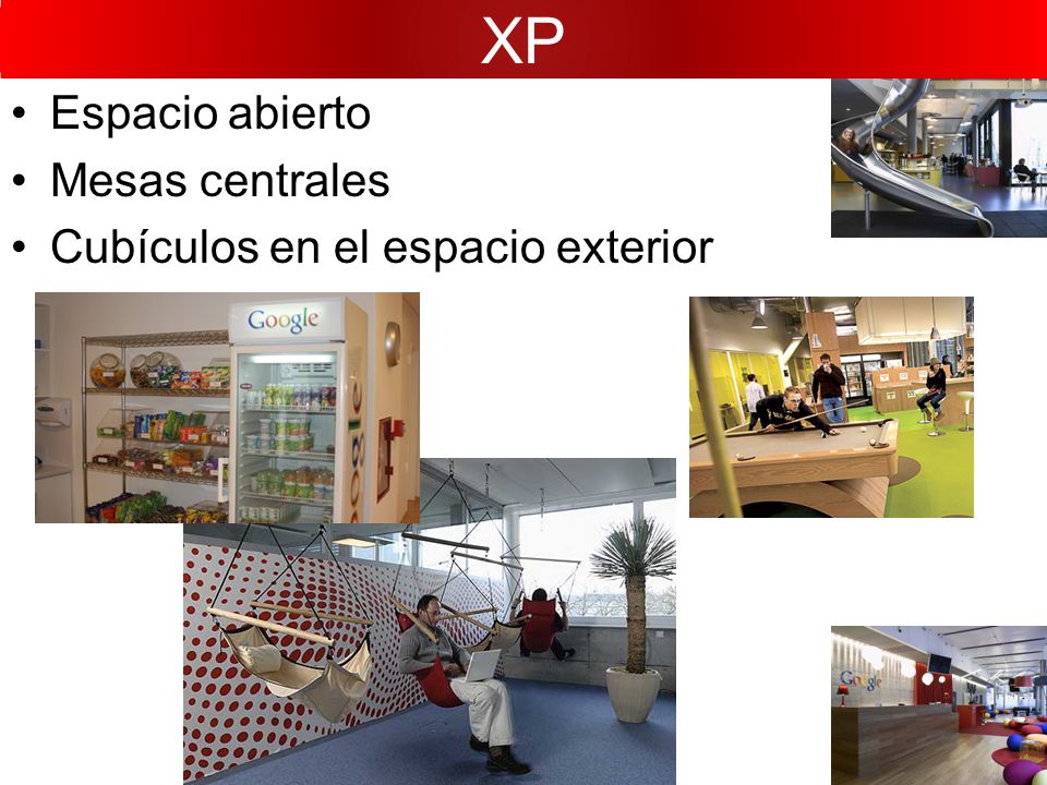 XP Espacio abierto Mesas centrales Cubículos en el espacio exterior