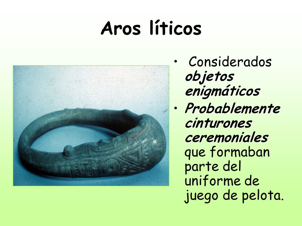 Aros líticos Considerados objetos enigmáticos