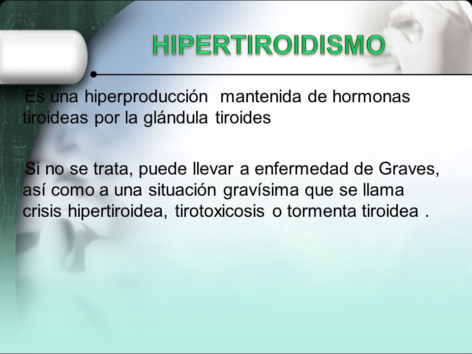 HIPERTIROIDISMO