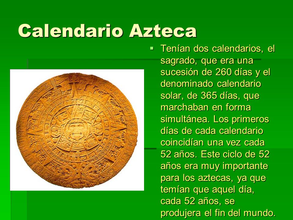 Calendario Azteca