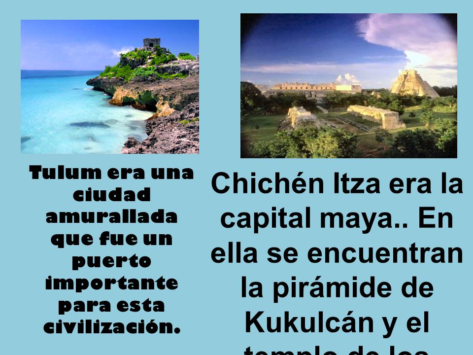 Tulum era una ciudad amurallada que fue un puerto importante para esta civilización.