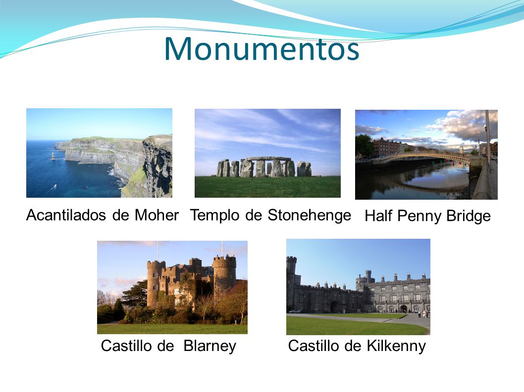 Monumentos Acantilados de Moher Templo de Stonehenge Half Penny Bridge