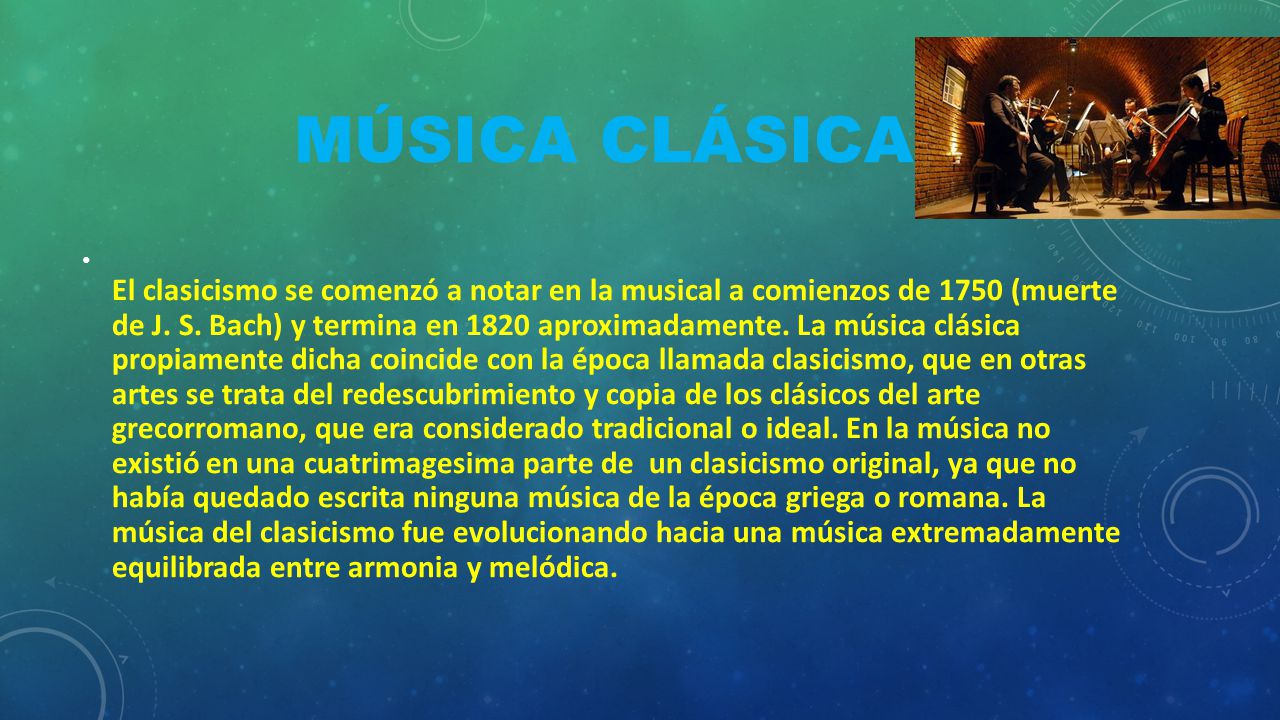 Música clásica
