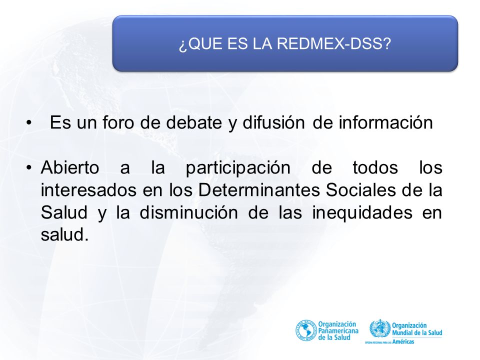 Es un foro de debate y difusión de información