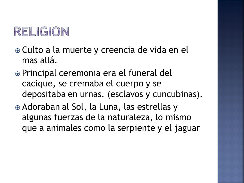 religion Culto a la muerte y creencia de vida en el mas allá.