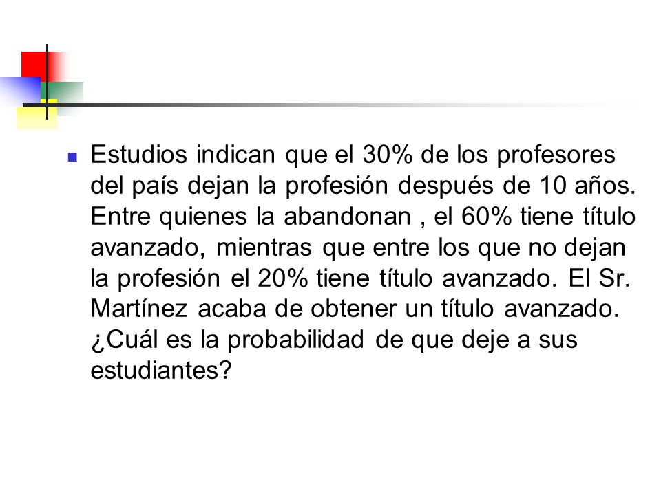 Estudios indican que el 30% de los profesores del país dejan la profesión después de 10 años.