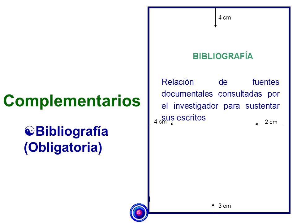 Complementarios Bibliografía (Obligatoria) BIBLIOGRAFÍA