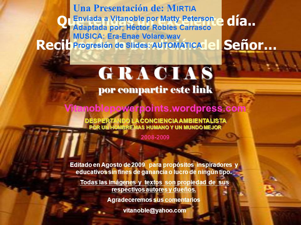 G R A C I A S por compartir este link