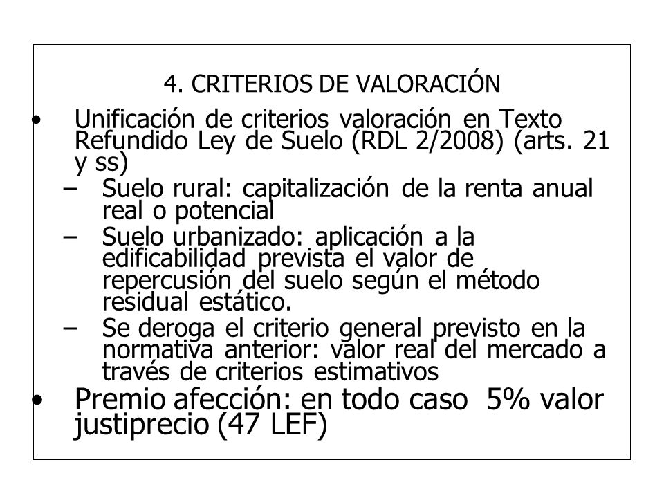 4. CRITERIOS DE VALORACIÓN