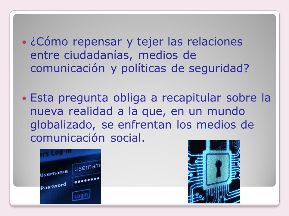 ¿Cómo repensar y tejer las relaciones entre ciudadanías, medios de comunicación y políticas de seguridad