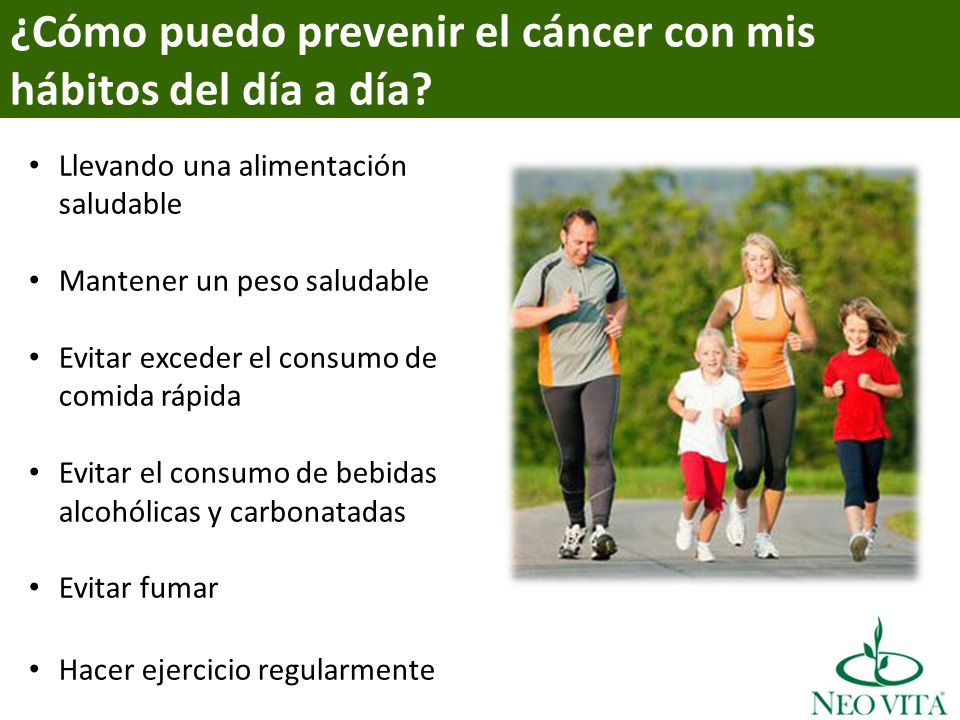 ¿Cómo puedo prevenir el cáncer con mis hábitos del día a día