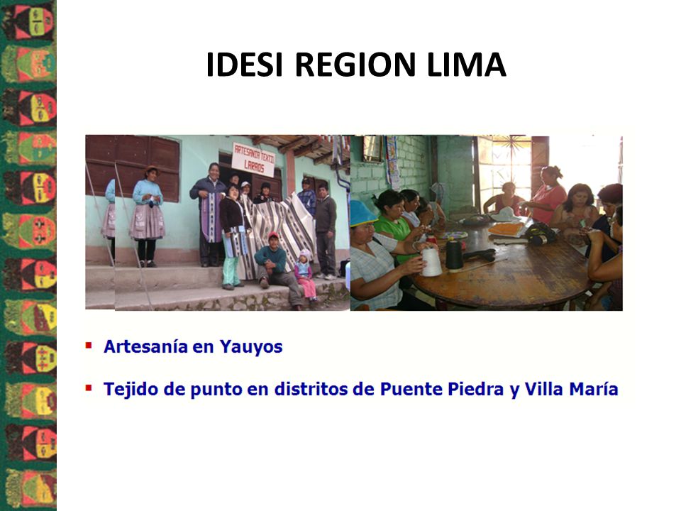 IDESI REGION LIMA