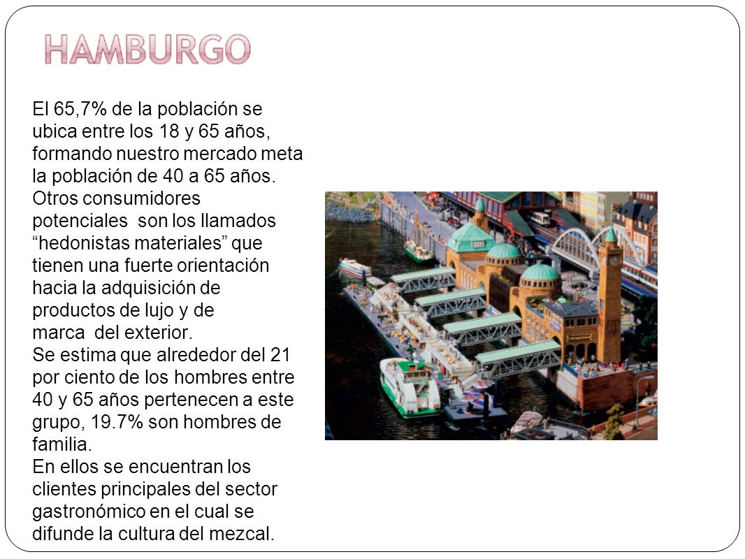 El 65,7% de la población se ubica entre los 18 y 65 años, formando nuestro mercado meta la población de 40 a 65 años.