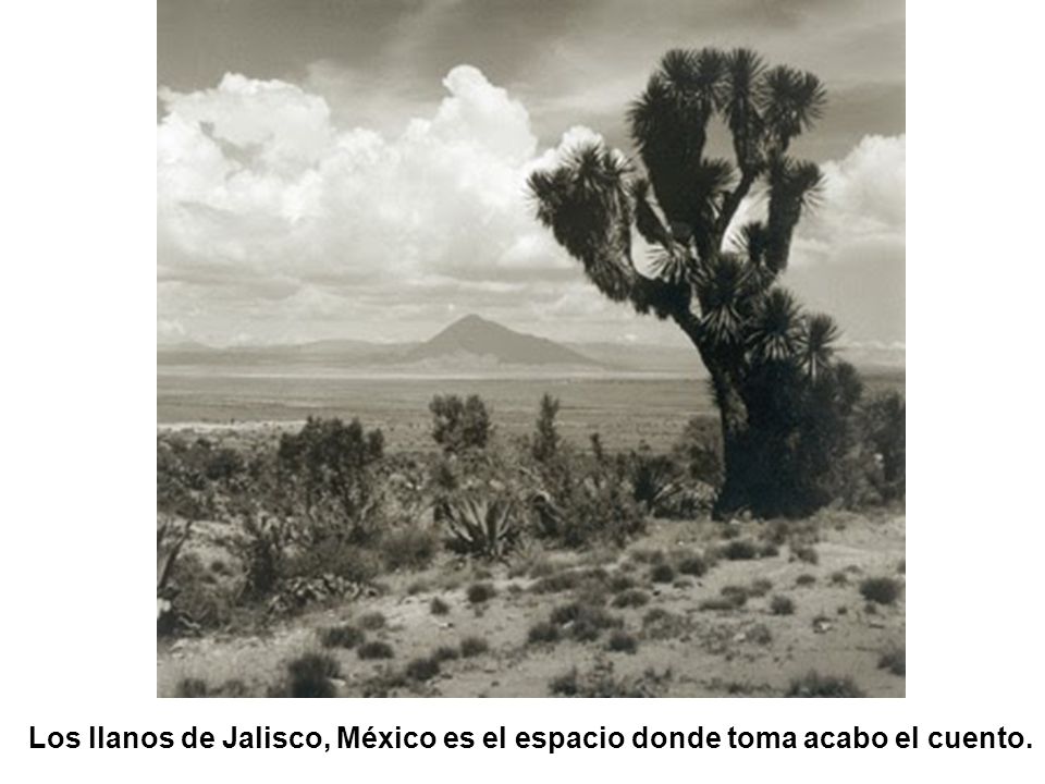Los llanos de Jalisco, México es el espacio donde toma acabo el cuento.