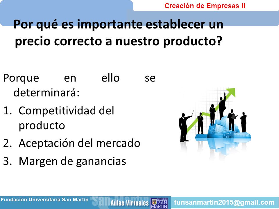 Por qué es importante establecer un precio correcto a nuestro producto