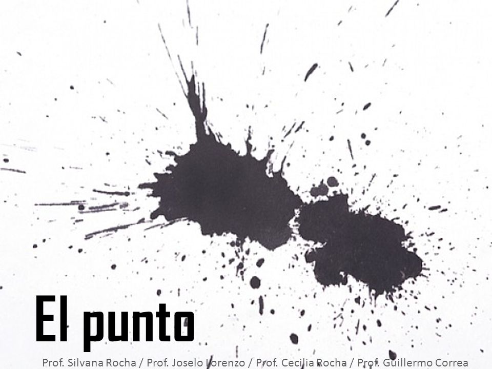 El punto Prof. Silvana Rocha / Prof. Joselo Lorenzo / Prof. Cecilia Rocha / Prof. Guillermo Correa