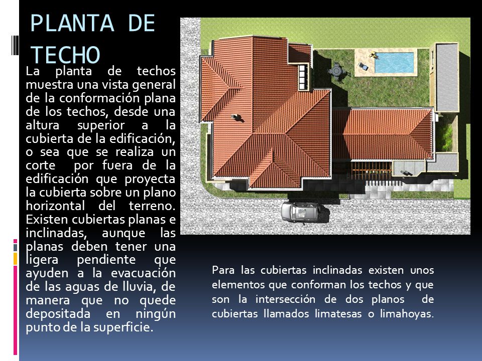 PLANTA DE TECHO