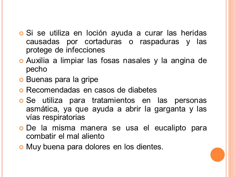 Si se utiliza en loción ayuda a curar las heridas causadas por cortaduras o raspaduras y las protege de infecciones