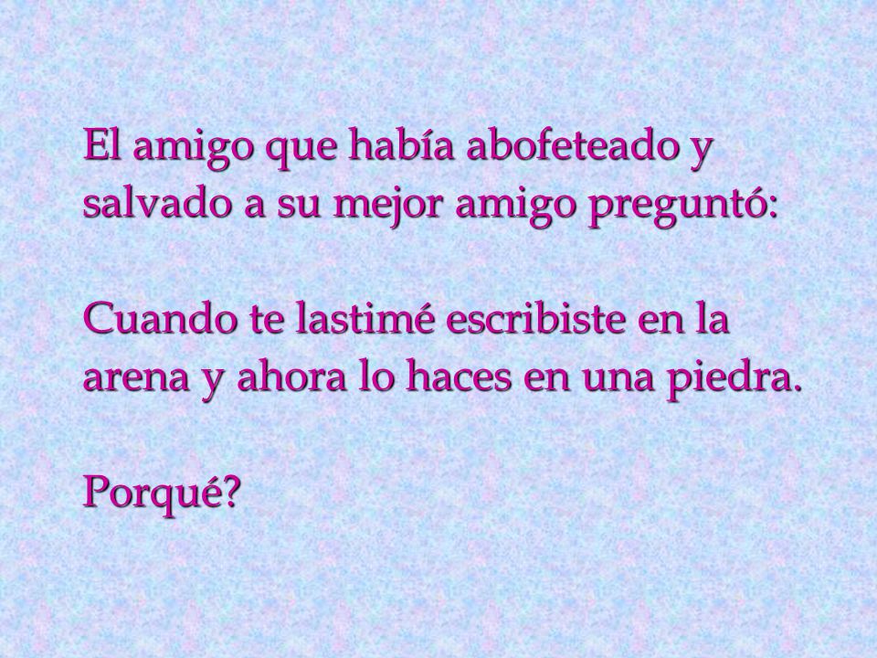 El amigo que había abofeteado y salvado a su mejor amigo preguntó: