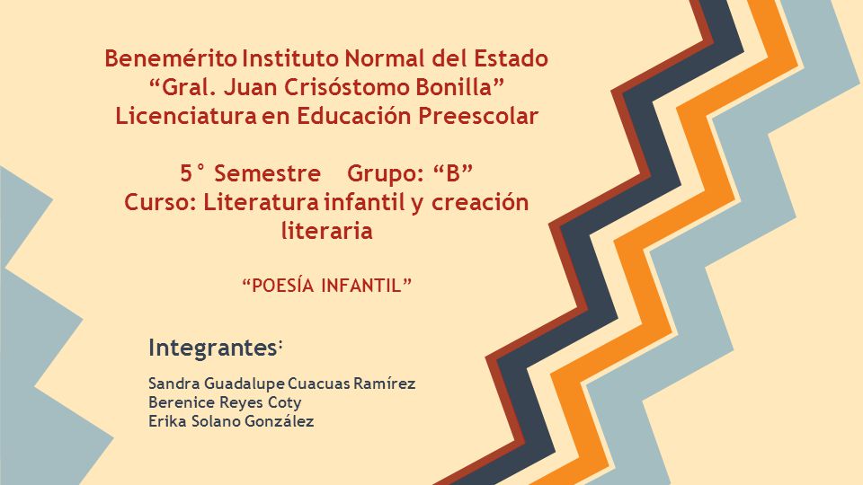 POESÍA INFANTIL La poesía es la forma más viva y emocional del lenguaje.