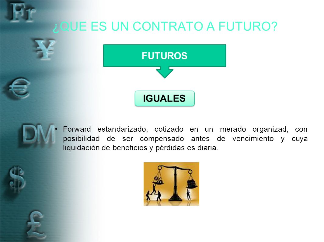 ¿QUE ES UN CONTRATO A FUTURO