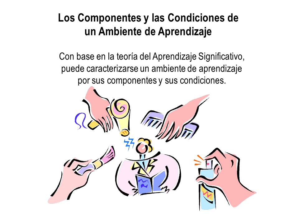 Los Componentes y las Condiciones de un Ambiente de Aprendizaje
