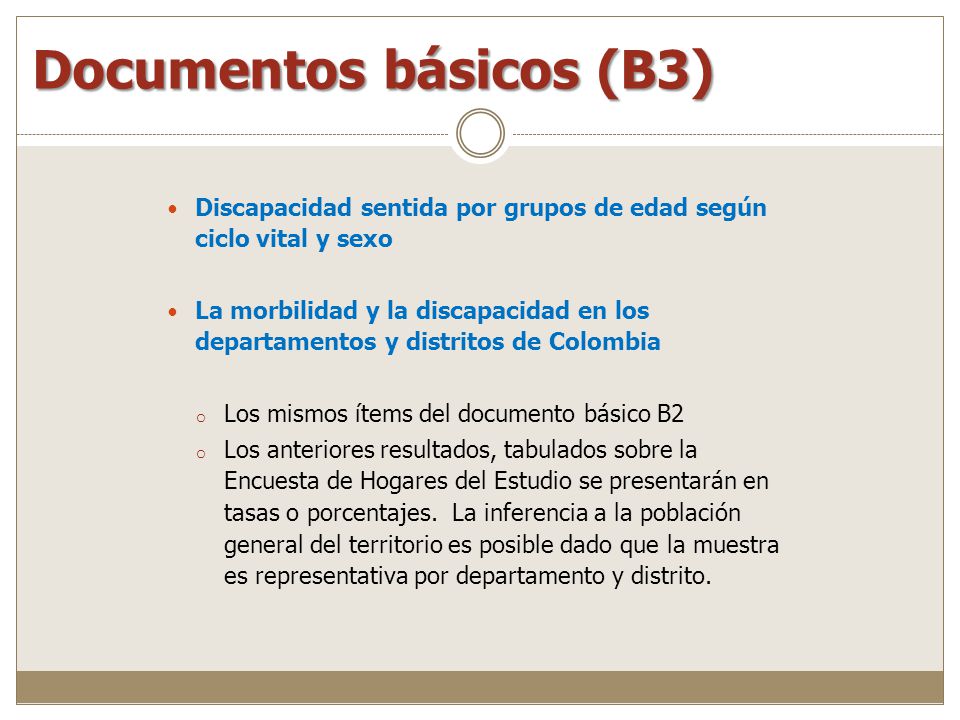 Documentos básicos (B3)