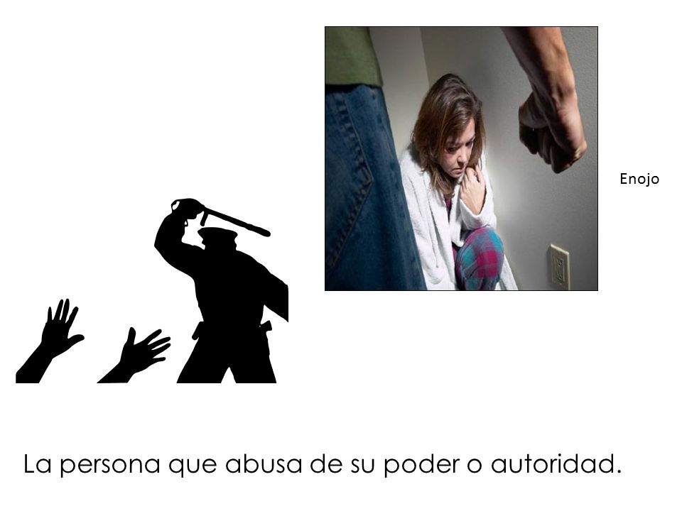 La persona que abusa de su poder o autoridad.