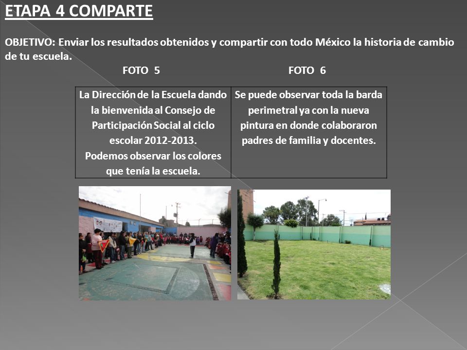 Podemos observar los colores que tenía la escuela.