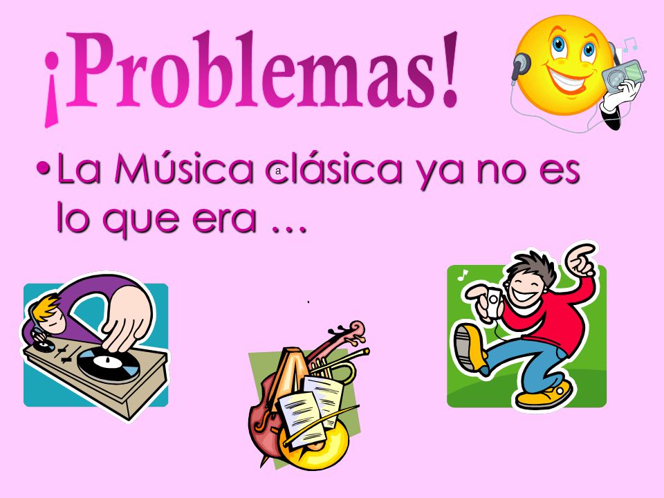 ¡Problemas! La Música clásica ya no es lo que era … a