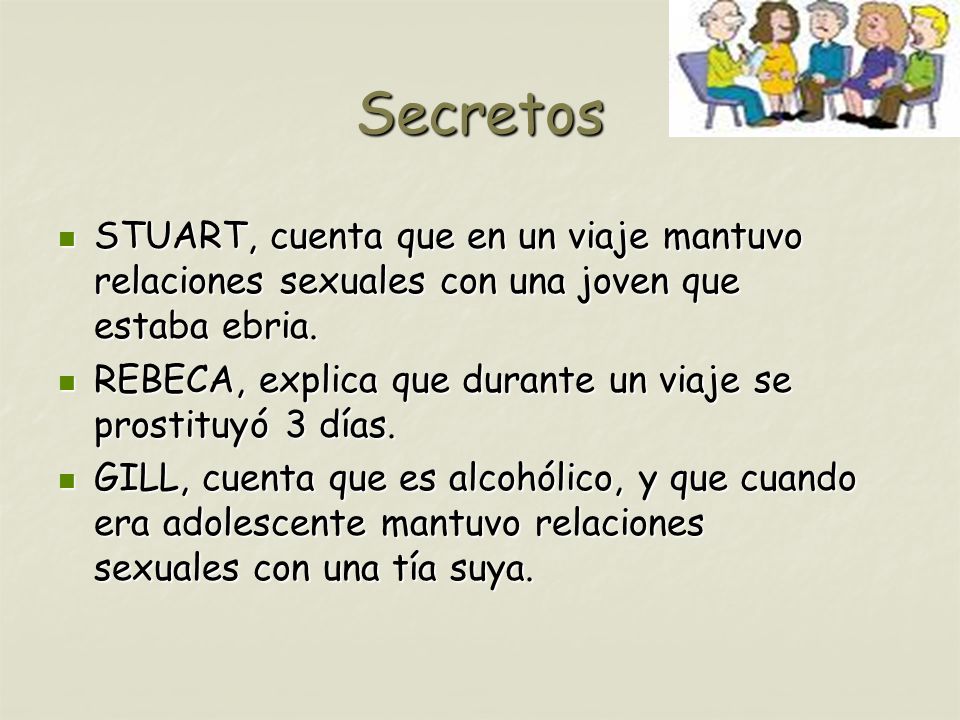 Secretos STUART, cuenta que en un viaje mantuvo relaciones sexuales con una joven que estaba ebria.