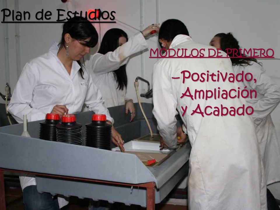 PLAN DE ESTUDIOS Plan de Estudios Positivado, Ampliación y Acabado