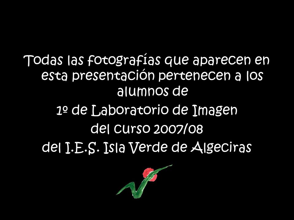 1º de Laboratorio de Imagen del curso 2007/08