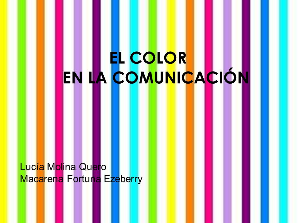 El color en la comunicación