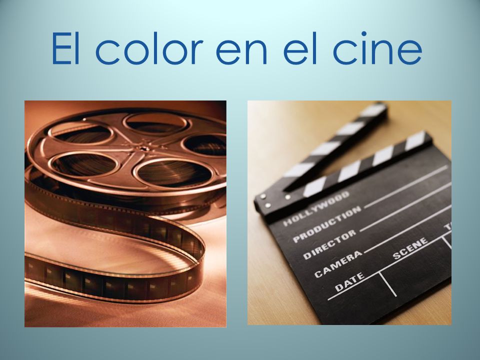 El color en el cine