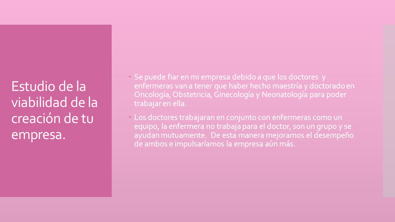Estudio de la viabilidad de la creación de tu empresa.