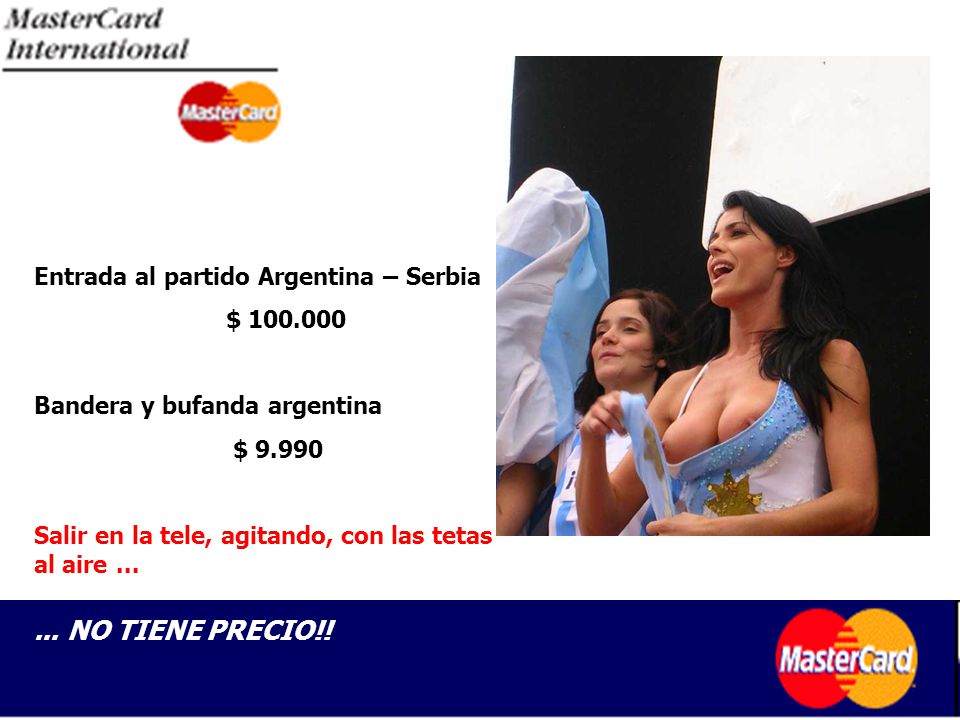 ... NO TIENE PRECIO!! Entrada al partido Argentina – Serbia $