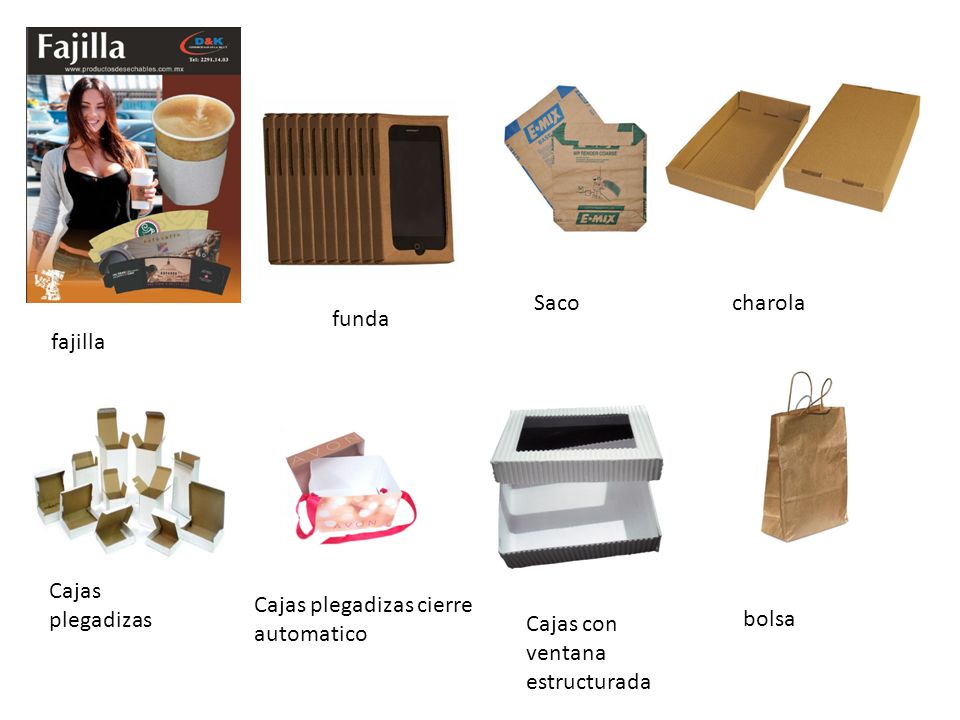 Saco charola. funda. fajilla. Cajas plegadizas. Cajas plegadizas cierre automatico. Cajas con ventana estructurada.