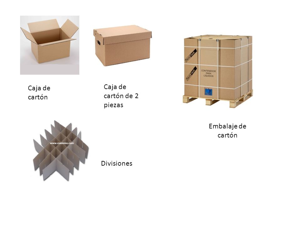 Caja de cartón Caja de cartón de 2 piezas Embalaje de cartón Divisiones