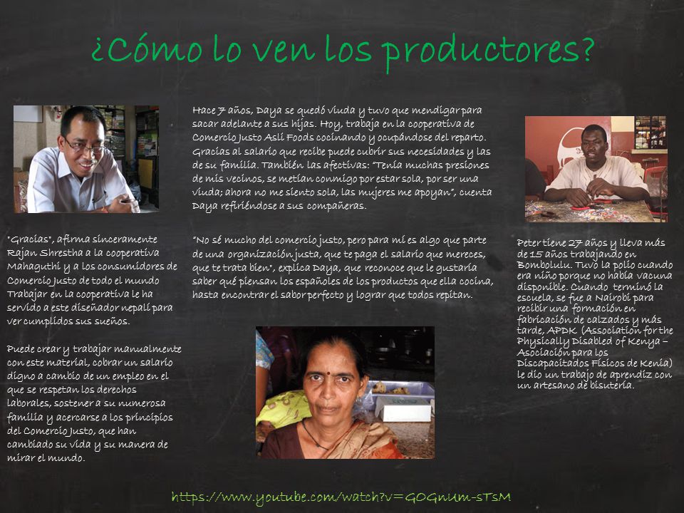¿Cómo lo ven los productores