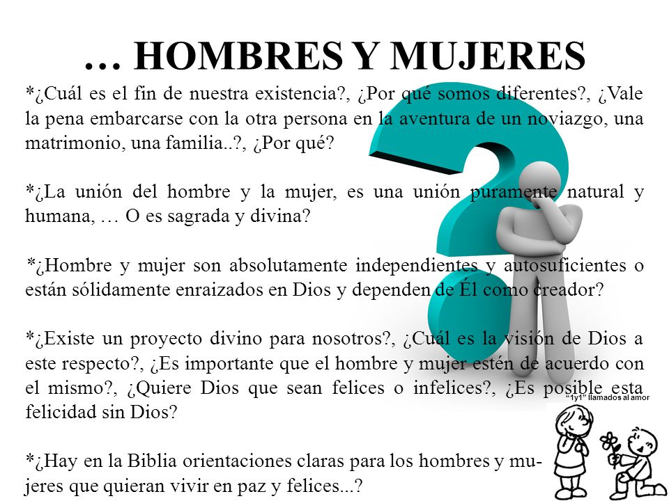 Hombre Y Mujer Los Creo Ppt Descargar