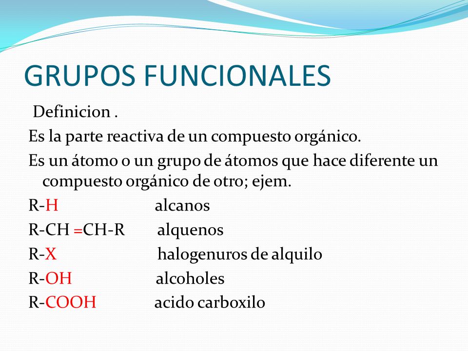 GRUPOS FUNCIONALES