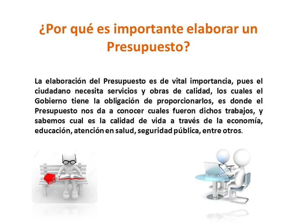 ¿Por qué es importante elaborar un Presupuesto
