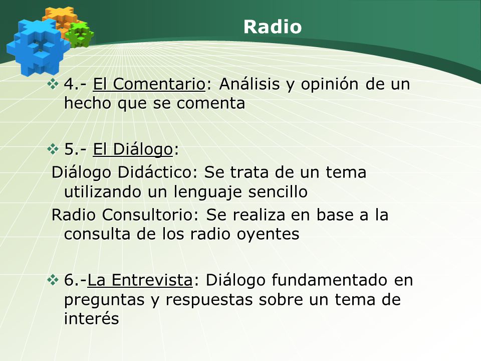 Radio 4.- El Comentario: Análisis y opinión de un hecho que se comenta