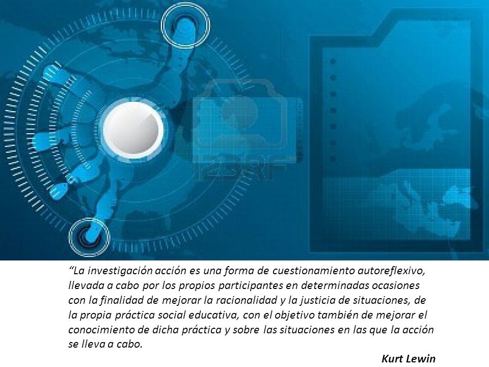 La investigación acción es una forma de cuestionamiento autoreflexivo, llevada a cabo por los propios participantes en determinadas ocasiones con la finalidad de mejorar la racionalidad y la justicia de situaciones, de la propia práctica social educativa, con el objetivo también de mejorar el conocimiento de dicha práctica y sobre las situaciones en las que la acción se lleva a cabo.