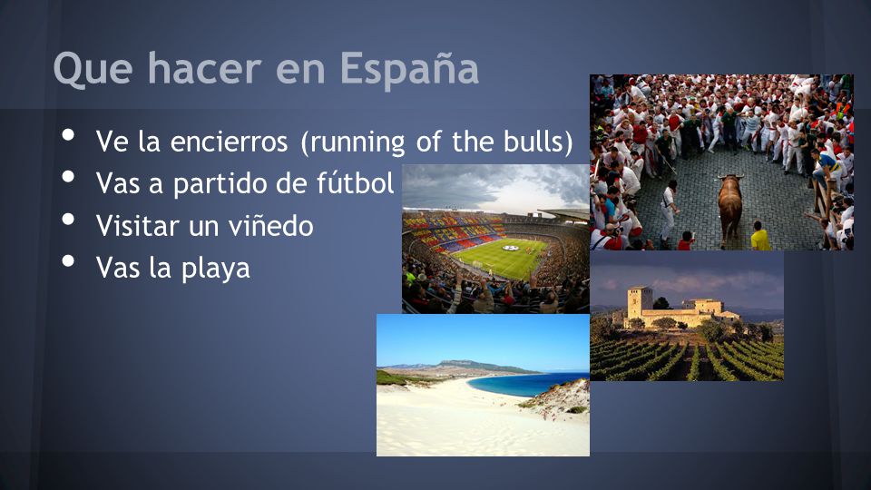 Que hacer en España Ve la encierros (running of the bulls)