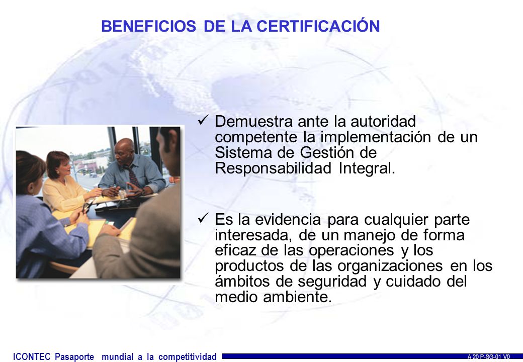 BENEFICIOS DE LA CERTIFICACIÓN